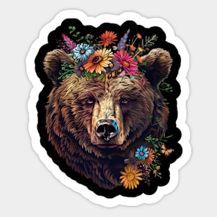 Grizzly Bear Swift Swimmers Sticker